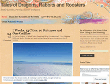 Tablet Screenshot of dragonsrabbitsandroosters.com
